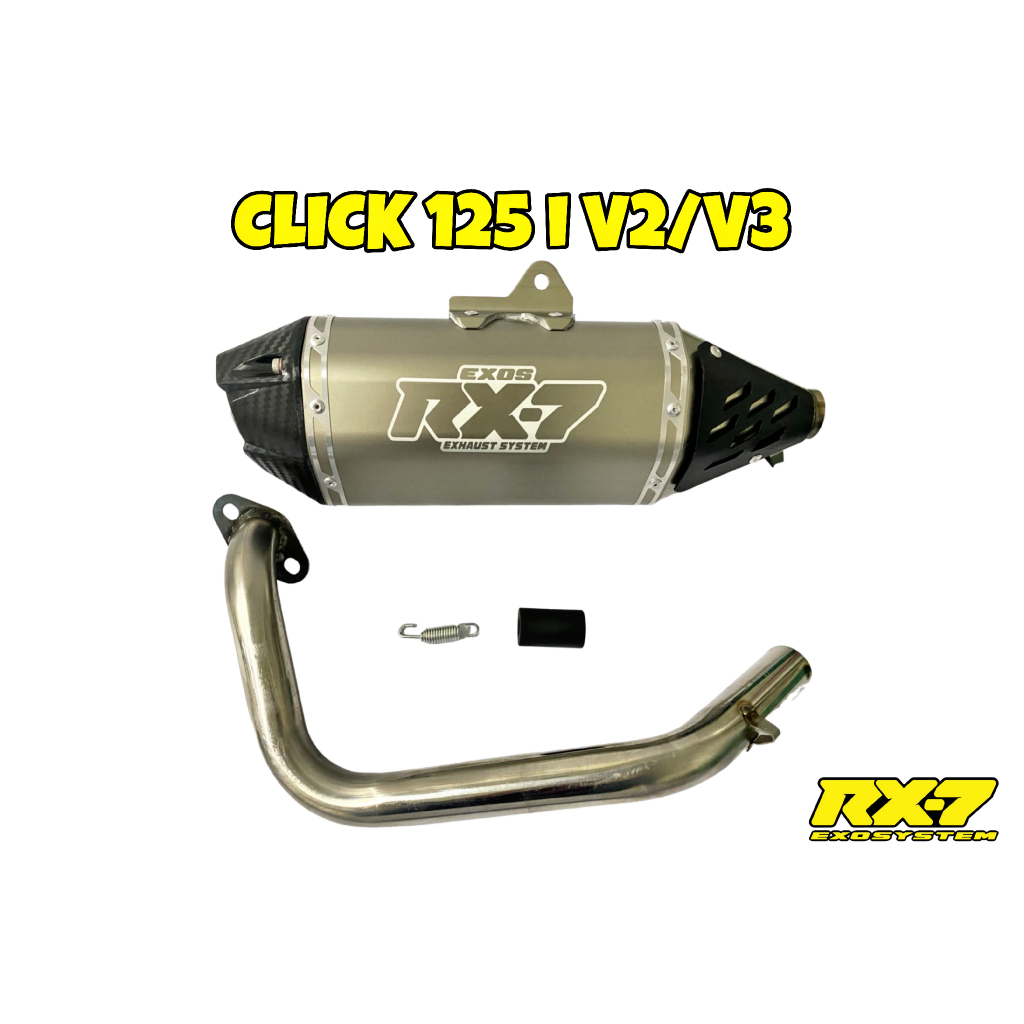 EXOS RACING RX7 FULL EXHAUST SYSTEM TITANIUM Shopee Philippines