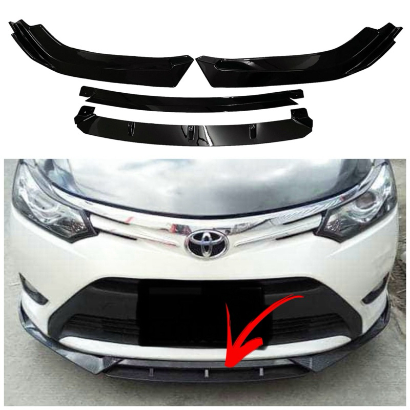 Toyota Vios Rd Gen Superman Front Chin Double Blade