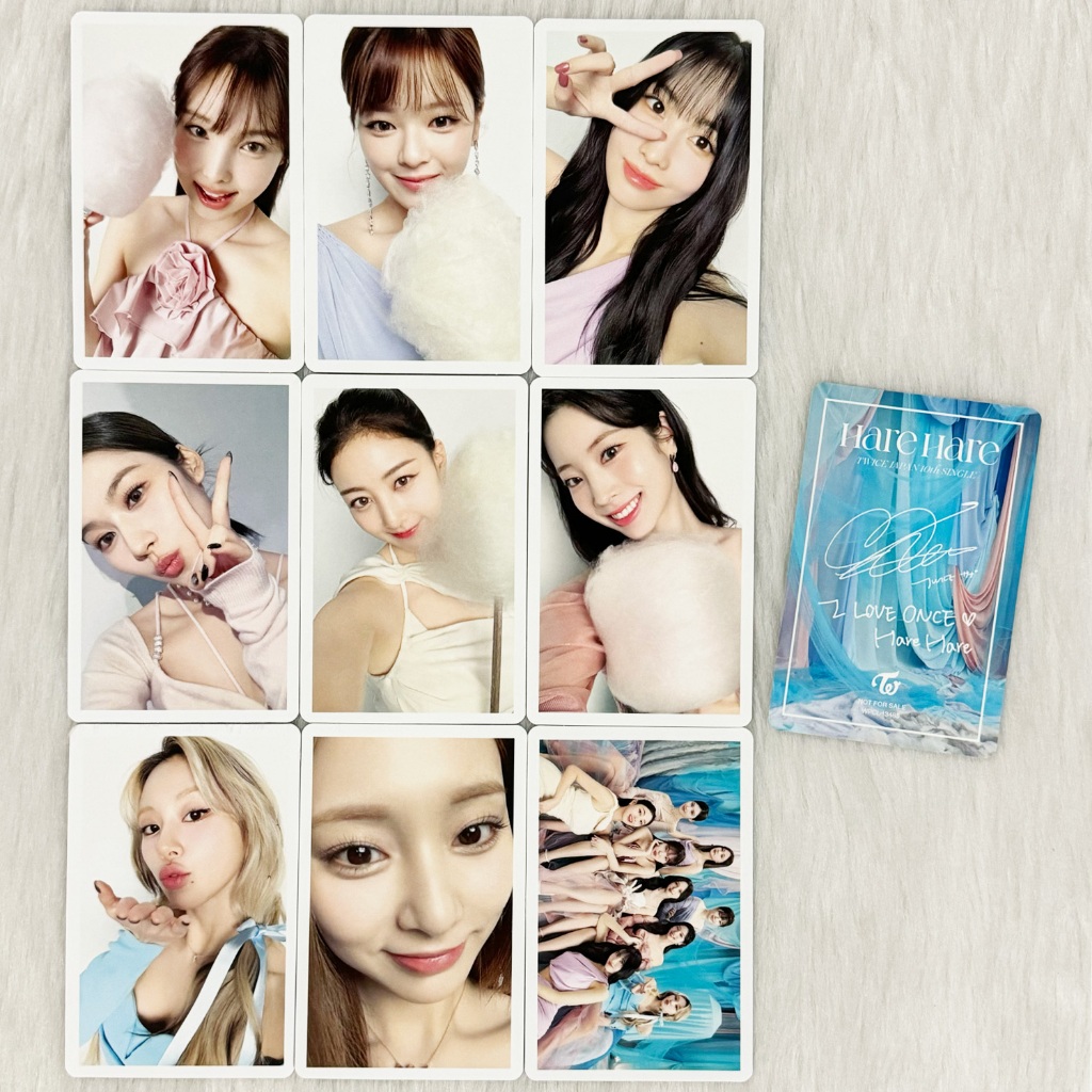 Twice Hare Hare Japan Album Photocard Onhand Official Shopee