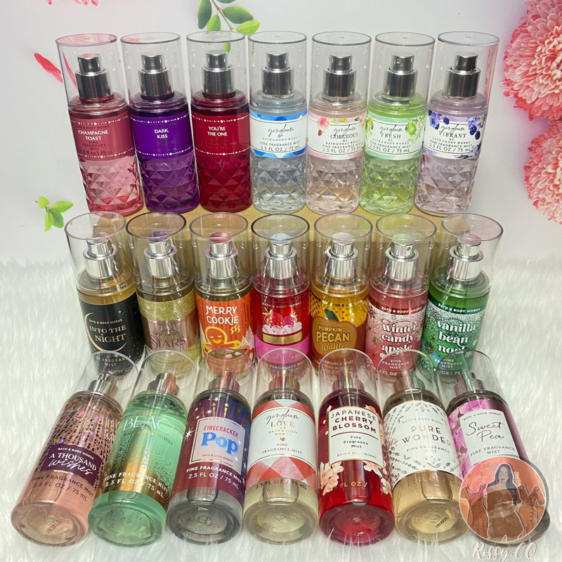 Bath Body Works BBW Travel Size Mist 75ml Shopee Philippines