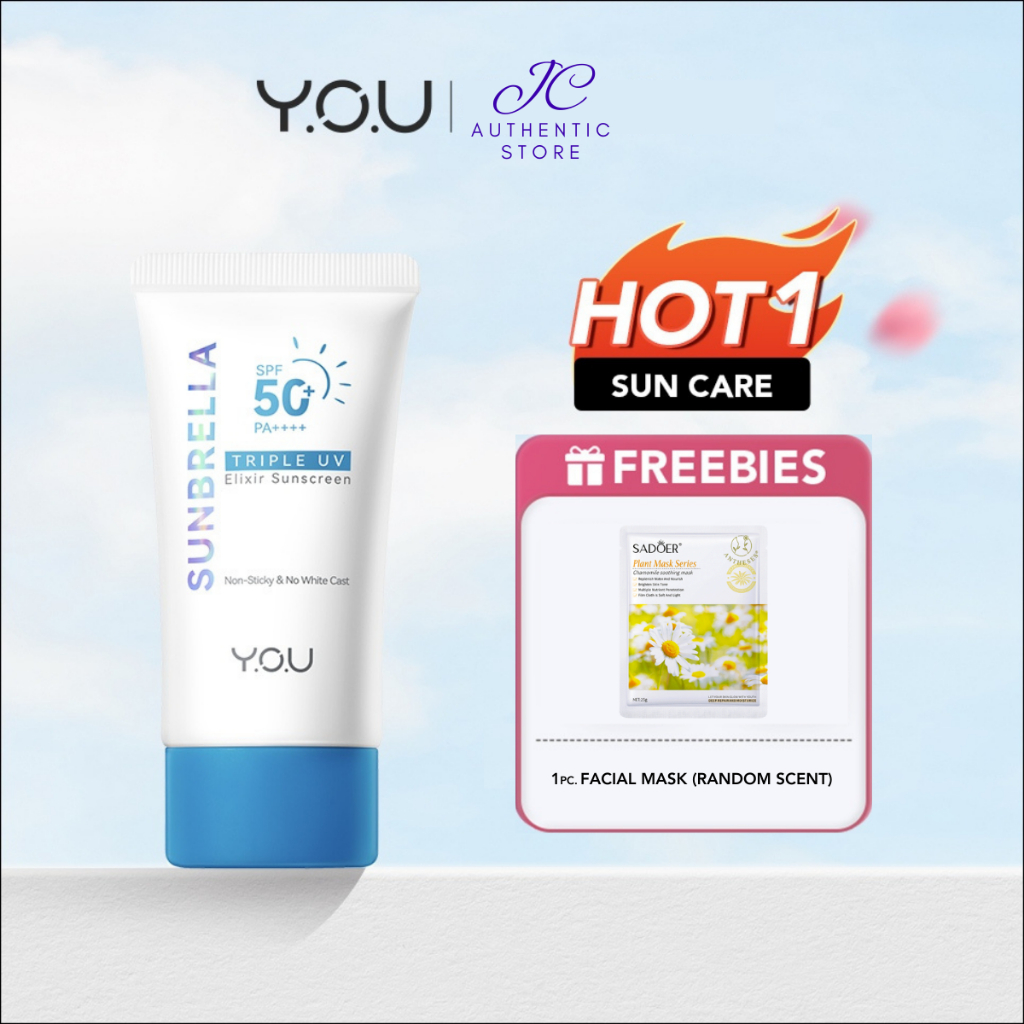 Y O U Sunbrella Triple Uv Elixir Sunscreen Spf Pa Ml With