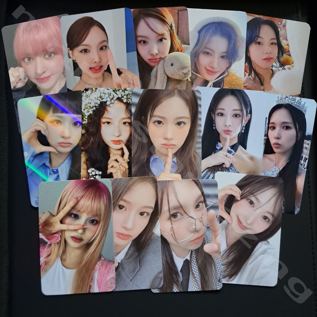 TWICE IVE NMIXX Official POB Digipack Photocard Apple Withmuu Bae