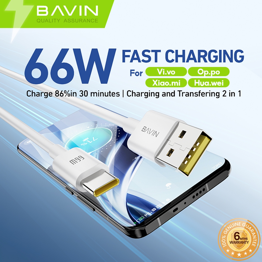 Bavin Cb W Fast Charging Data Cable Support Data Transfer