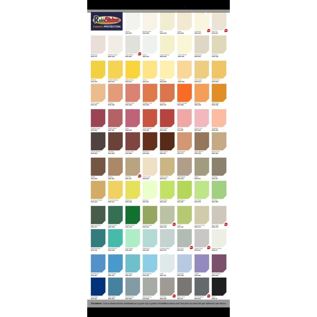 Rain Or Shine Elastomeric Paint Ready Mixed Colors L Liter Quart