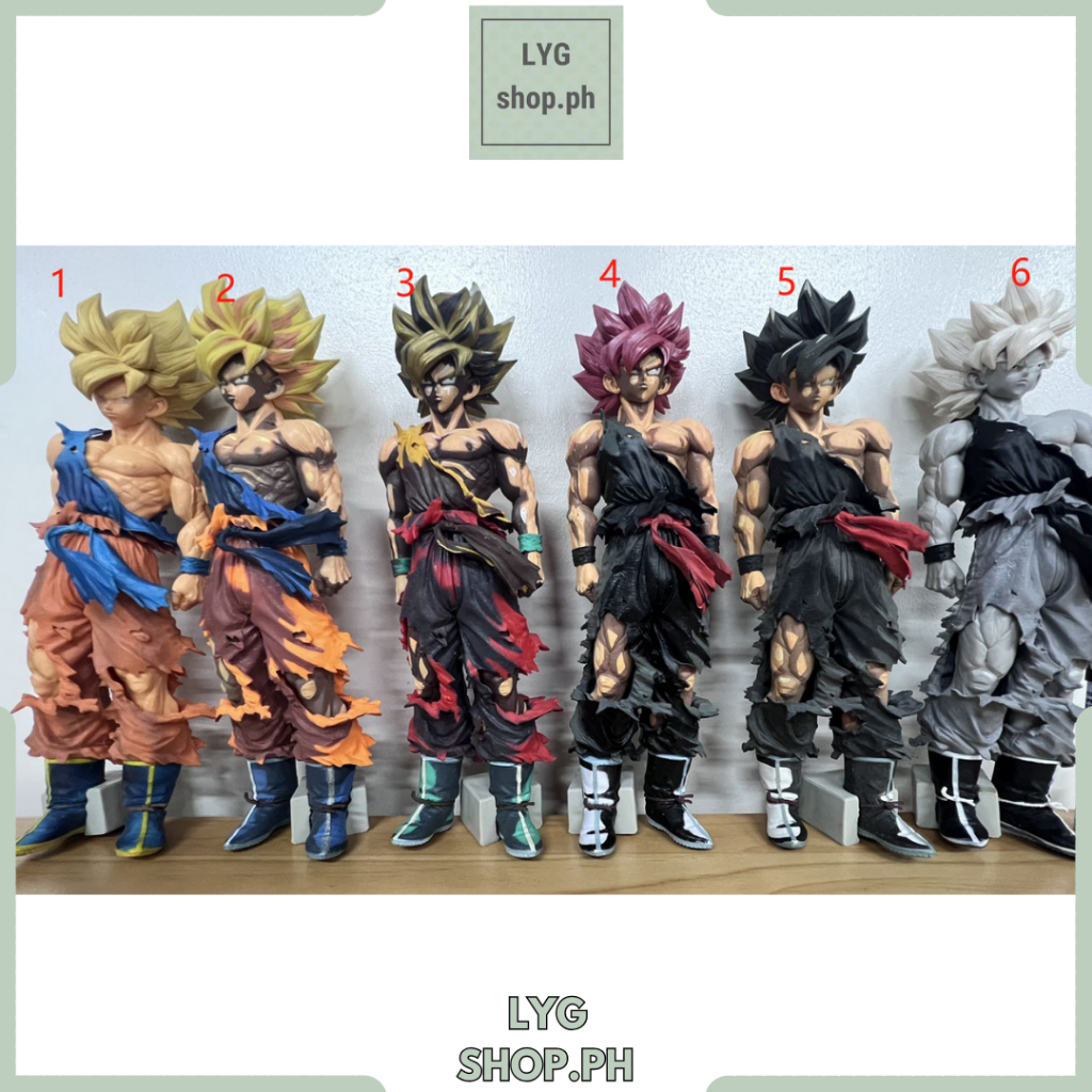 Cm Per P Dragon Ball New Gk Comic Color Goku Pvc Model War Damaged