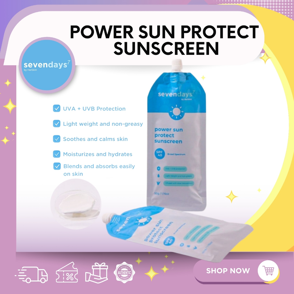 Sevendays Power Sun Protect Sunscreen G Herskin Kath Seven Days