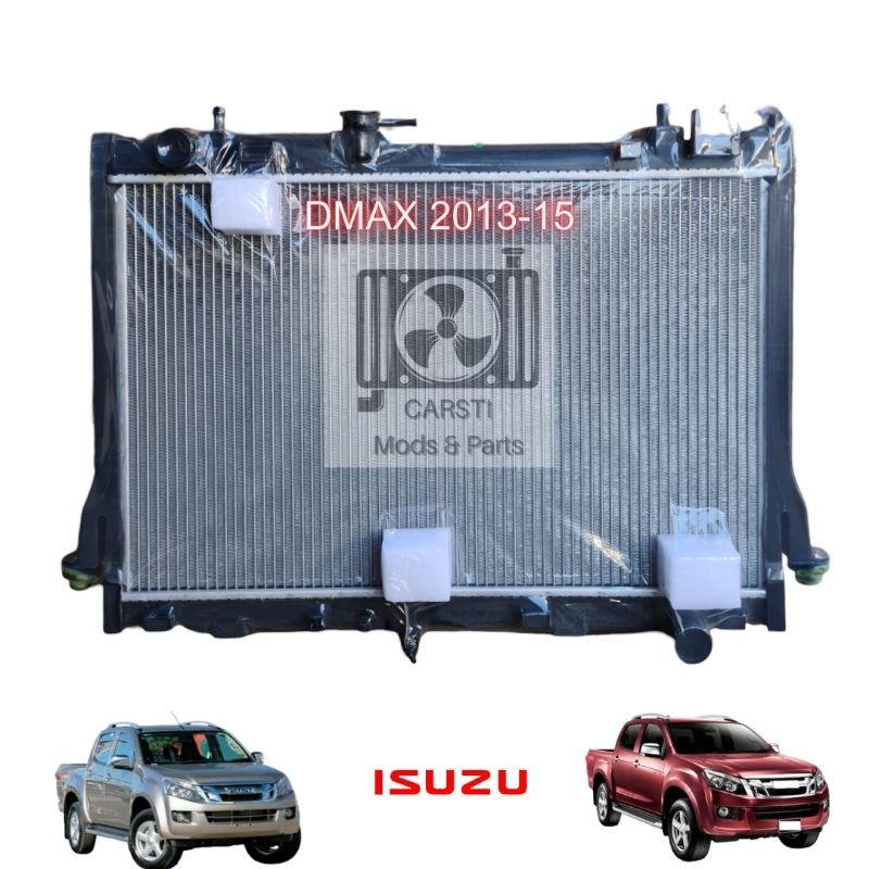 Radiator Isuzu Dmax Mm Rows Short Manual Automatic