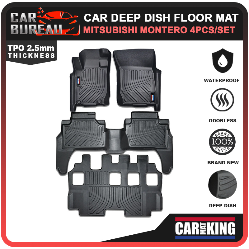 Carmatking Mitsubishi Montero Deep Dish Mats Tpo Matting