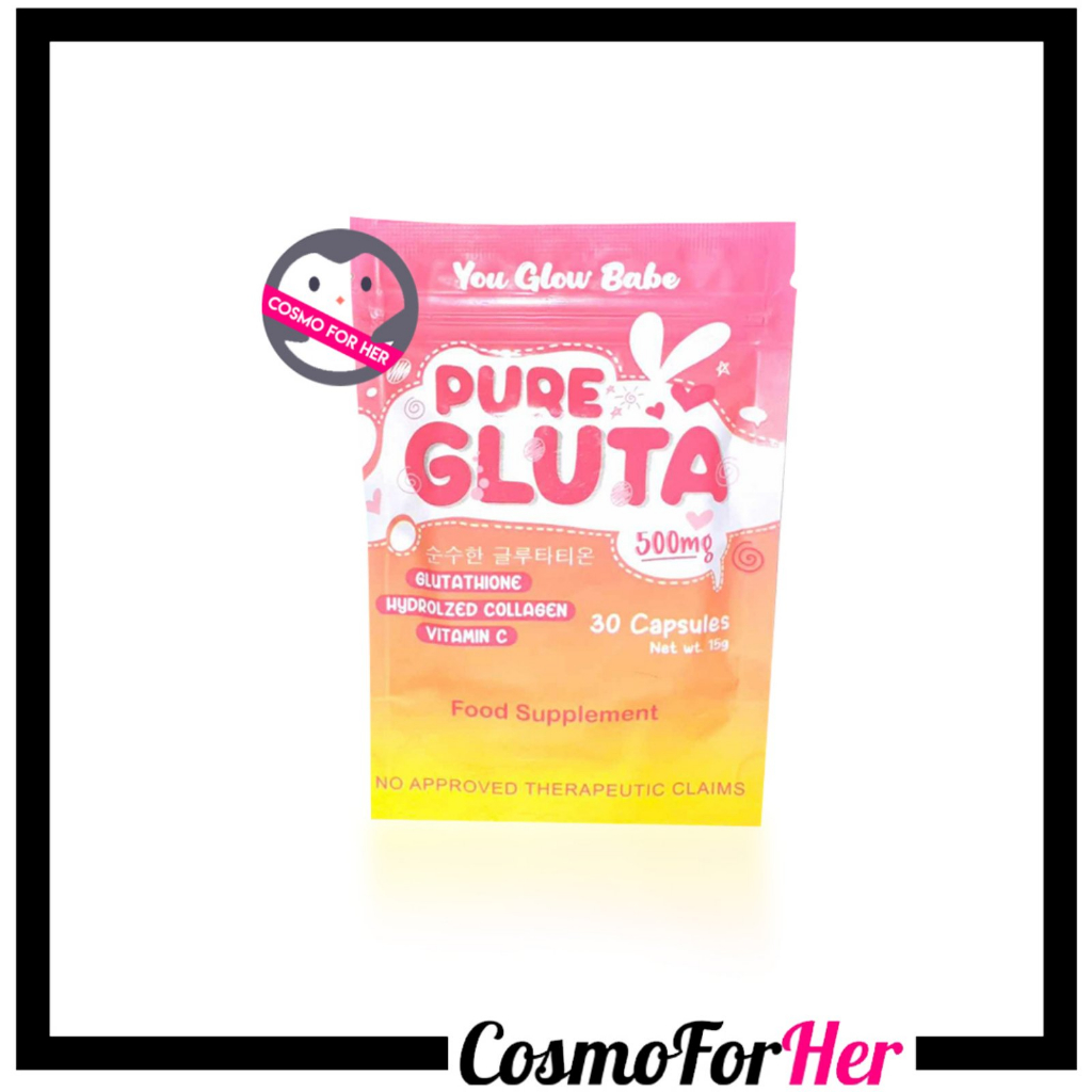 Authentic You Glow Babe Pure Gluta 30 Capsules Shopee Philippines