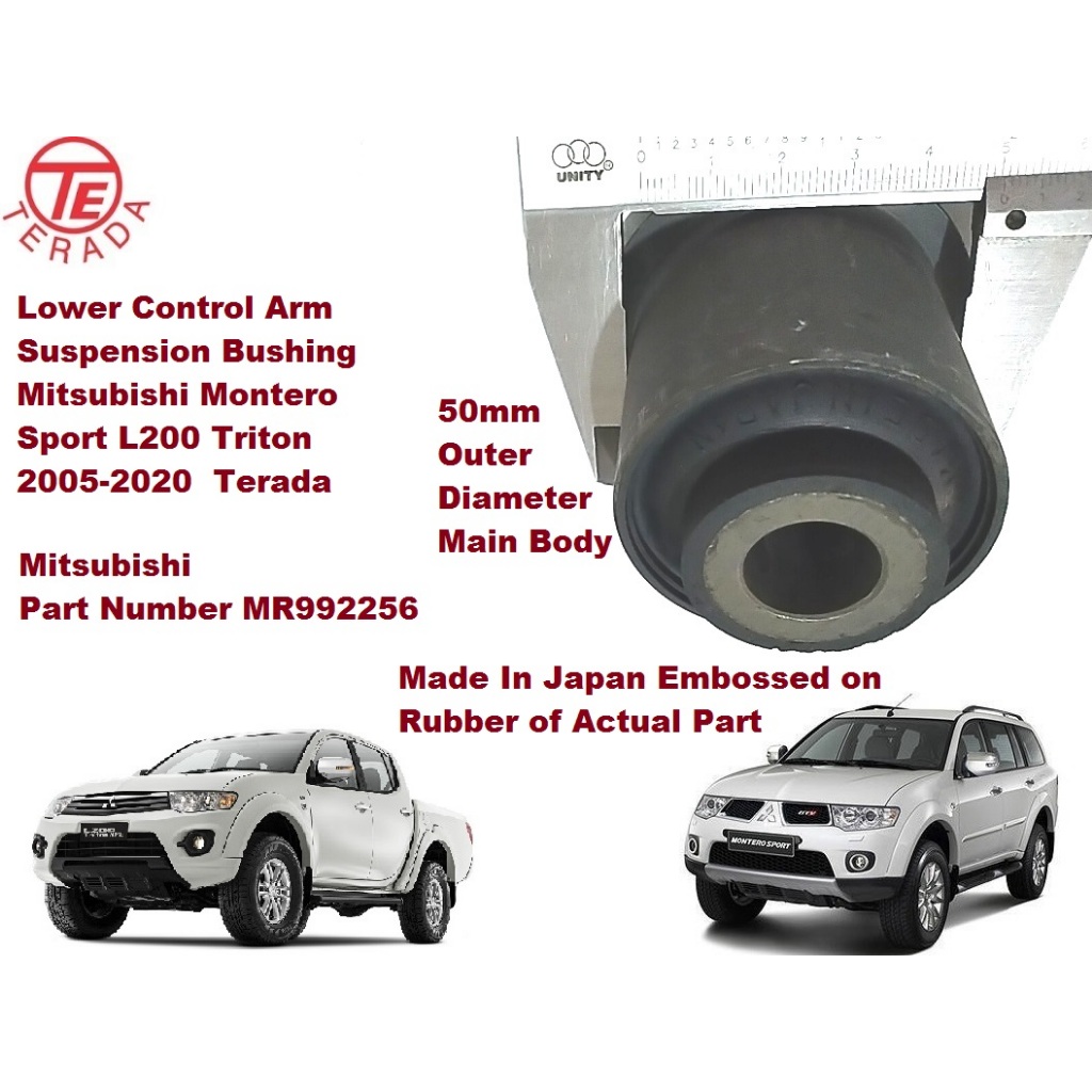 Lower Control Arm Suspension Bushing Mitsubishi Montero Sport L