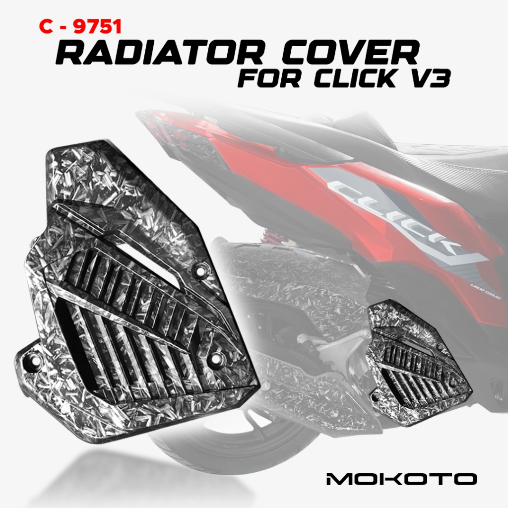 Honda Radiator Cover Click V Click V Game Changer Radiator Cover