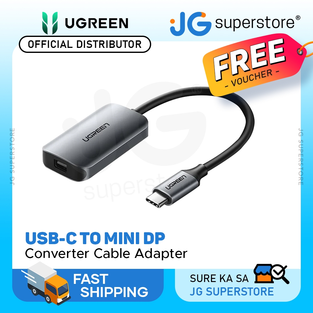 Ugreen K Ultra Hd Usb C To Mini Displayport Converter Cable Adapter