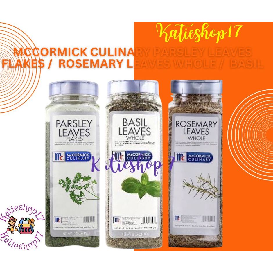 Mccormick Culinary Parsley Leaves Flakes Mccormick Rosemary Leaves