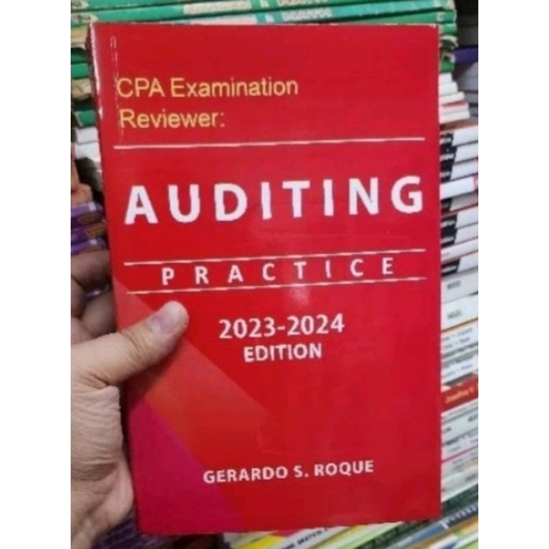 Cpa Reviewer In Auditing Problems Practice Theory By Roque Shopee