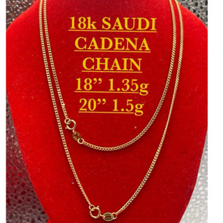 COD PAWNABLE 18K SAUDI GOLD CADENA CHAIN Shopee Philippines