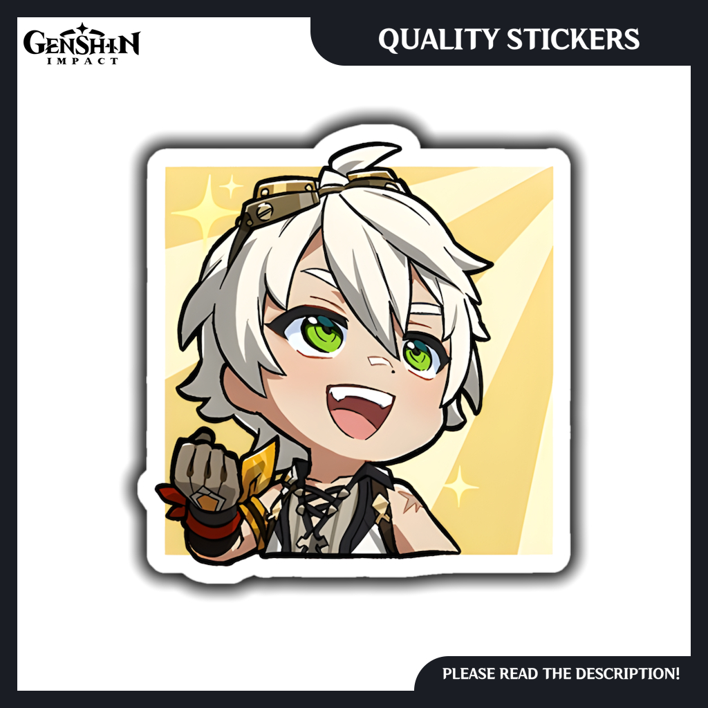 Bennett Genshin Impact Emoji Stickers Shopee Philippines