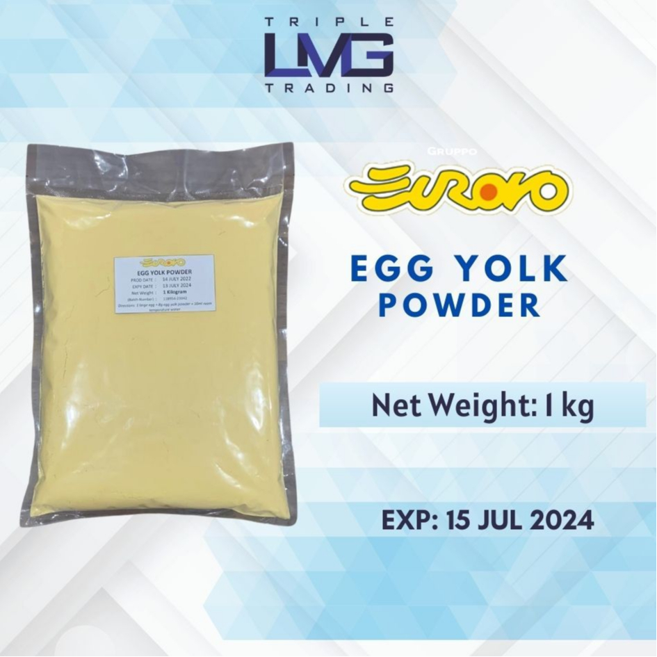 Eurovo Egg Yolk Powder Kilogram Shopee Philippines