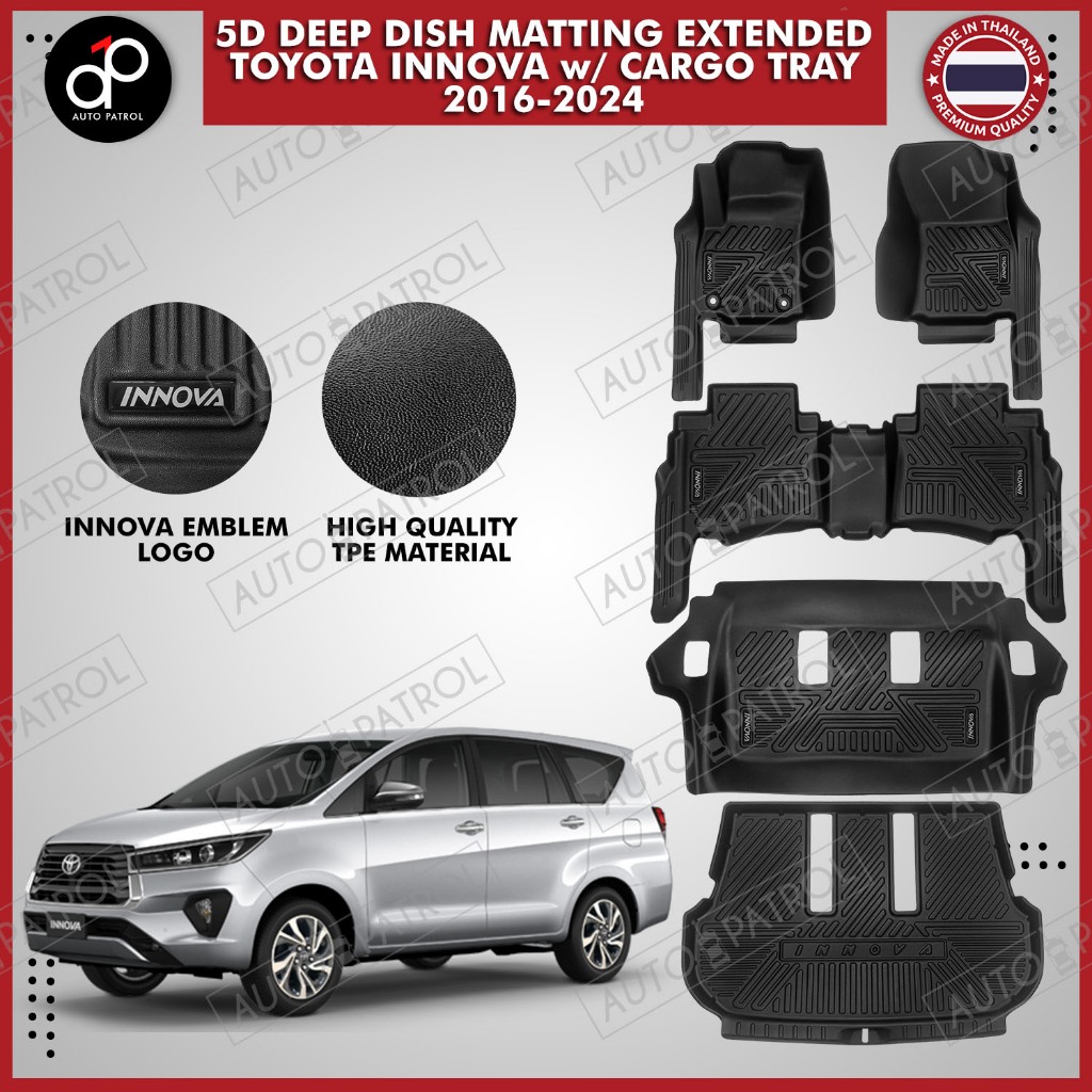 Toyota Innova D Deep Dish Matting D Cargo Tray Deep