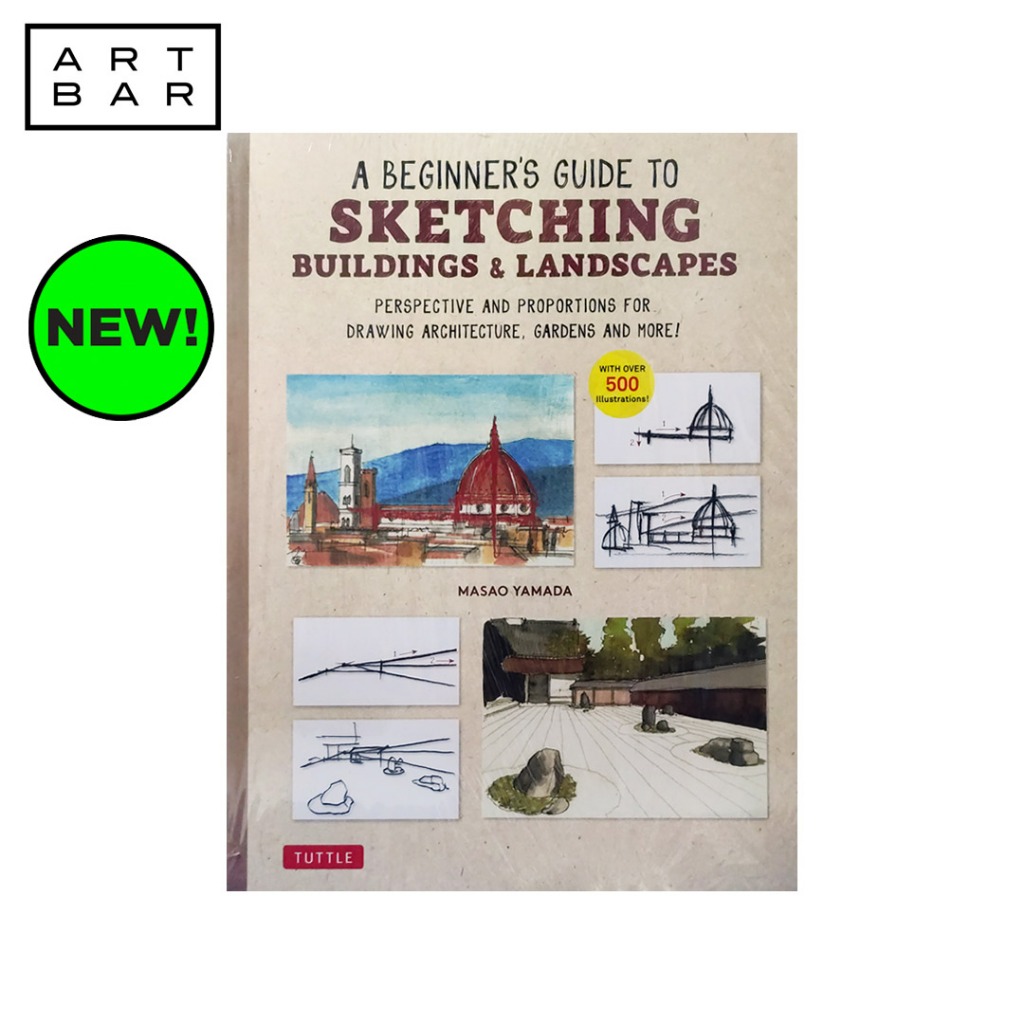 A Beginner S Guide To Sketching Buildings Landscapes Tradepaper Art