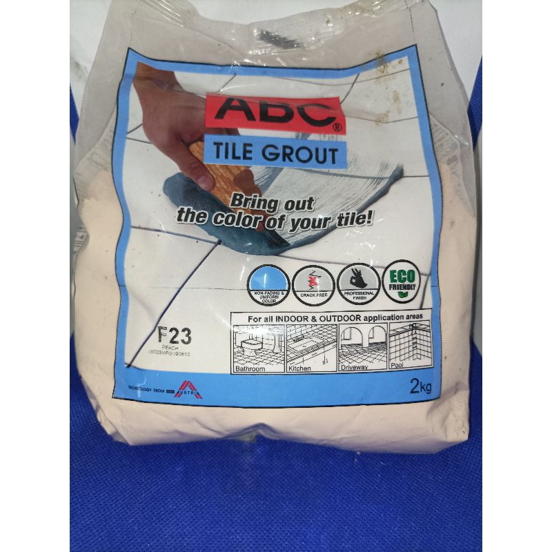 Abc Tile Grout Original Kg Per Pack Various Pack Shopee Philippines