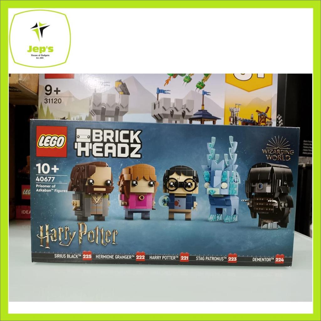 Lego Brickheadz Prisoner Of Azkaban Figures Shopee