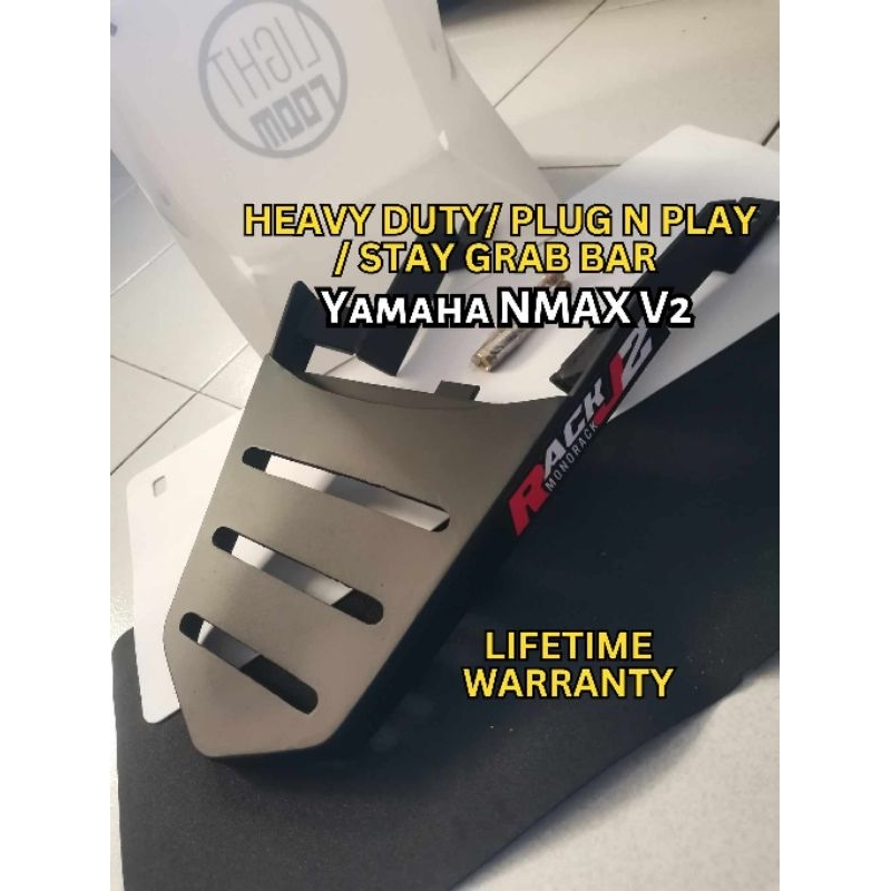 Rack Monorack Bracket Yamaha Nmax V Stay Grab Bar Lifetime Warranty