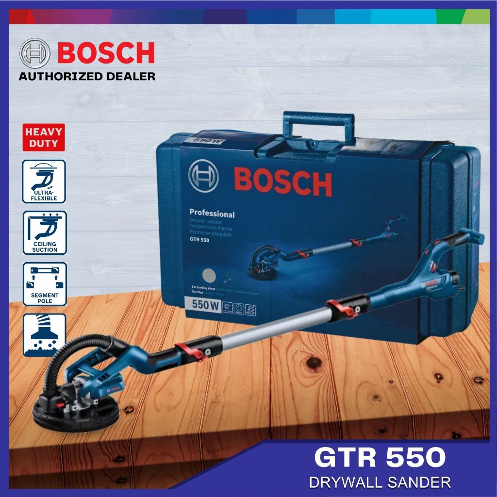 Bosch GTR 550 Drywall Sander HD Power Tool 06017D40K0 Shopee