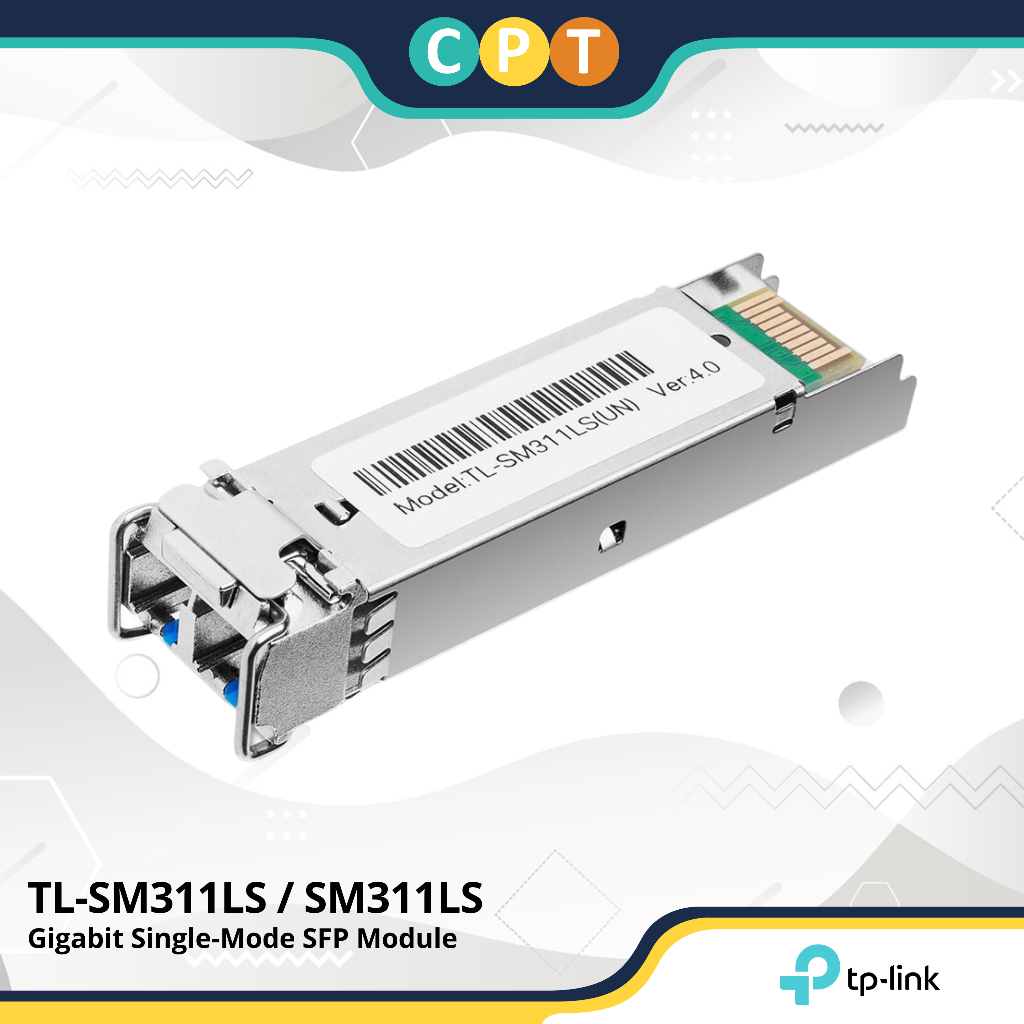 Tp Link Tl Sm Ls Sm Ls Gigabit Single Mode Sfp Module Shopee