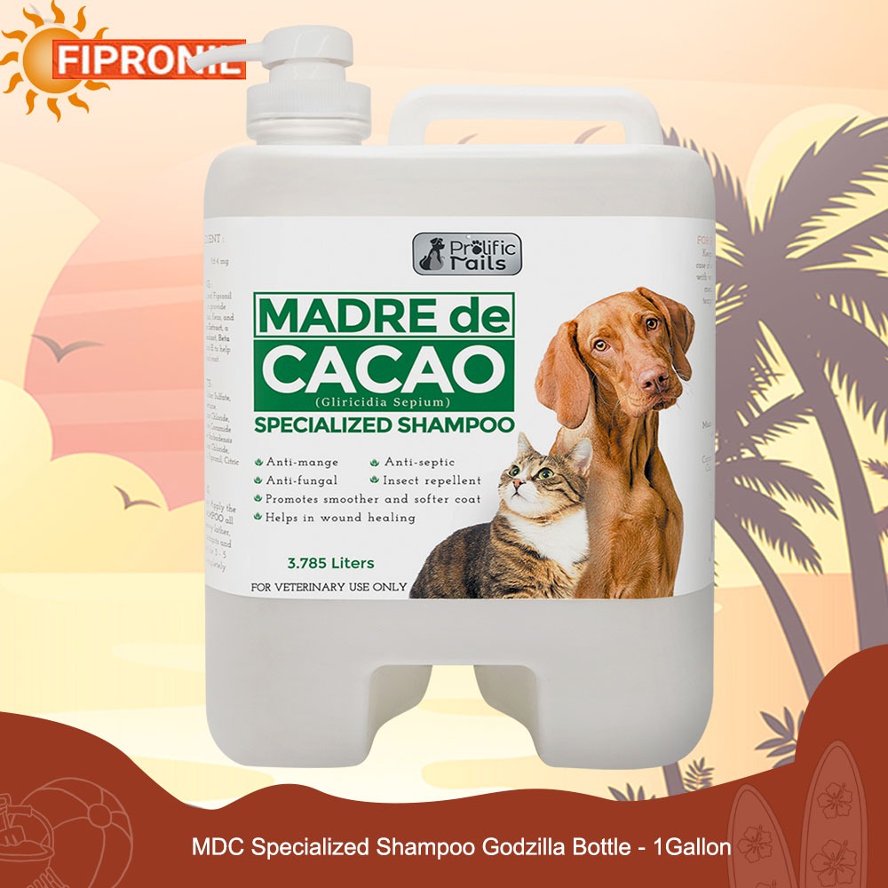 FIPRO New Godzilla Stackable Gallon Madre De Cacao Specialized Shampoo