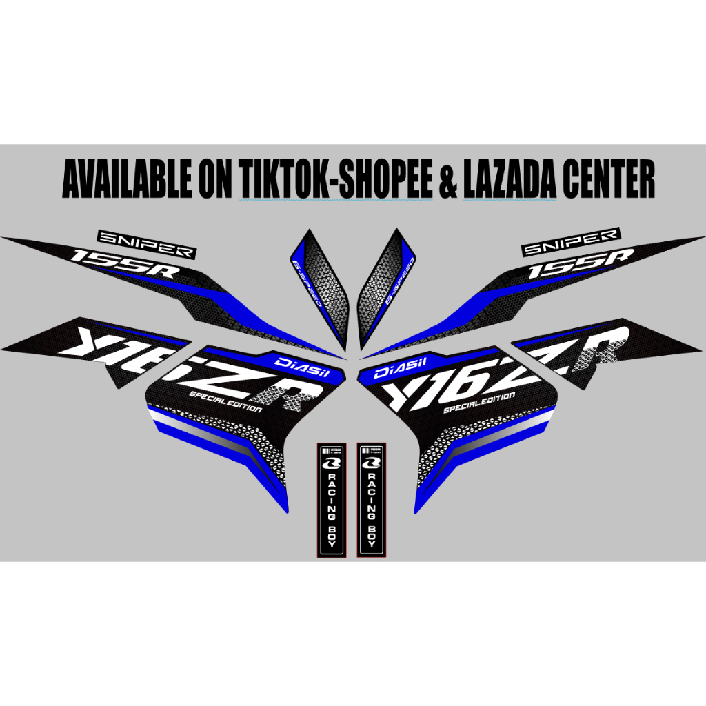 Sniper Yamaha Decals Y Zr Special Edition Shopee Philippines