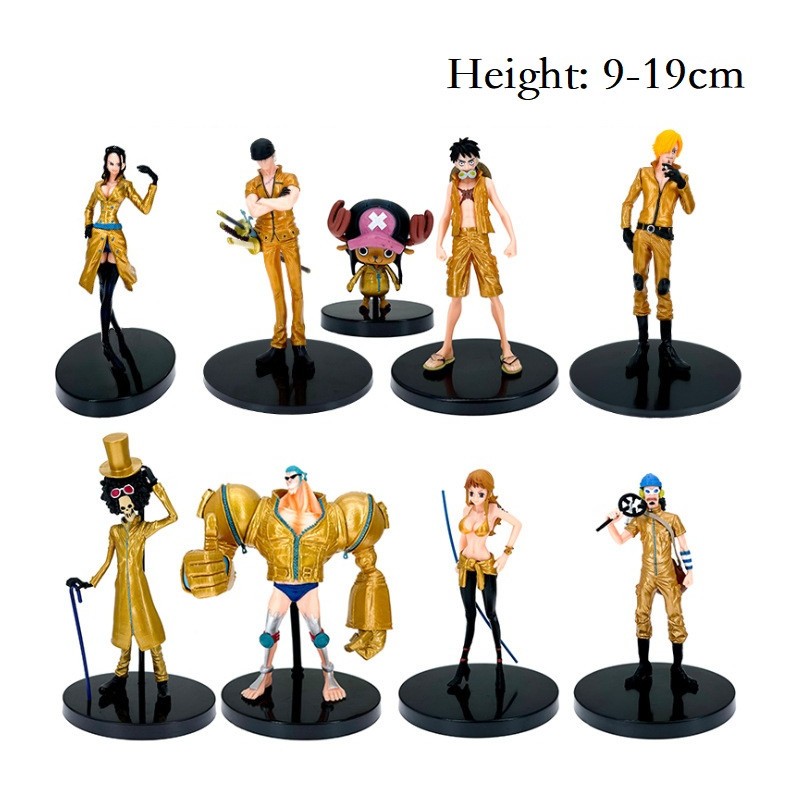 One Piece Film Gold The Grandline Men Luffy Zoro Chopper Nami Franky