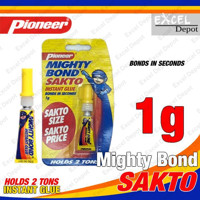 Pioneer Mighty Bond Instant Glue Sakto G Shopee Philippines