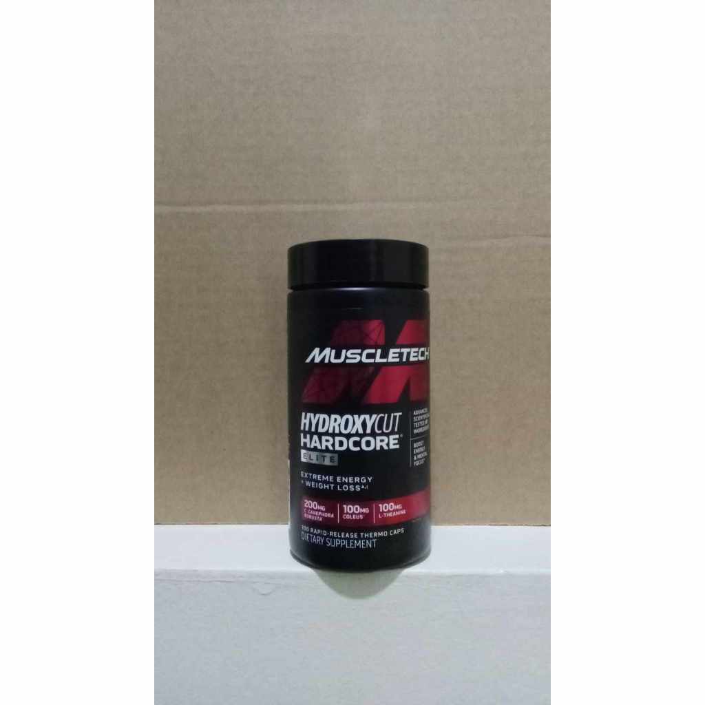 Muscletech Hydroxycut Hardcore Elite 30 60 Capsules Shopee Philippines