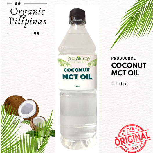 COCONUT MCT OIL 1 Liter By Prosource International Shopee Philippines