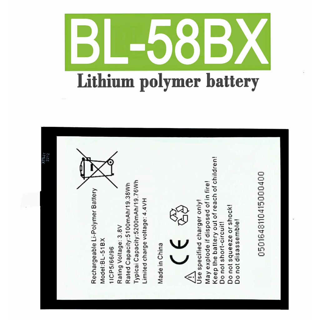 Codreplacement Bl Bx Battery For Infinix Hot Play Hot Play