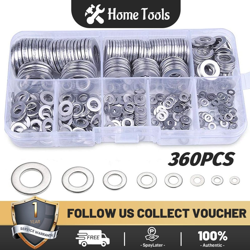 Hometools Pcs Box M M Stainless Steel Flat Washer Plain