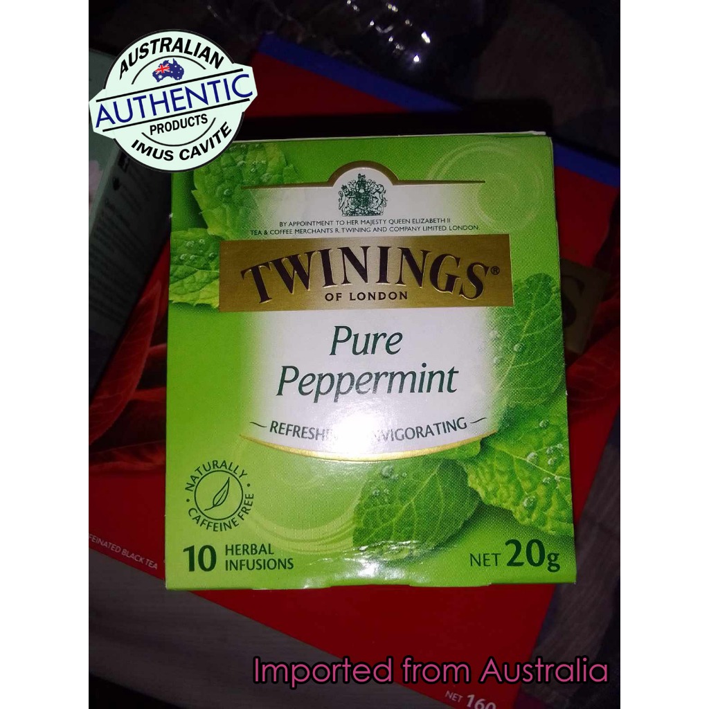 Twinings Pure Peppermint Teabags G Imported From Australia