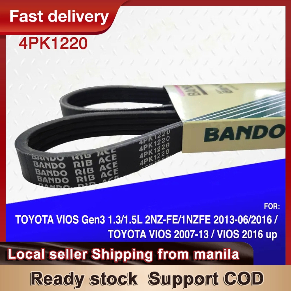 Pk Bando Drive Belt For Toyota Vios Gen Batman