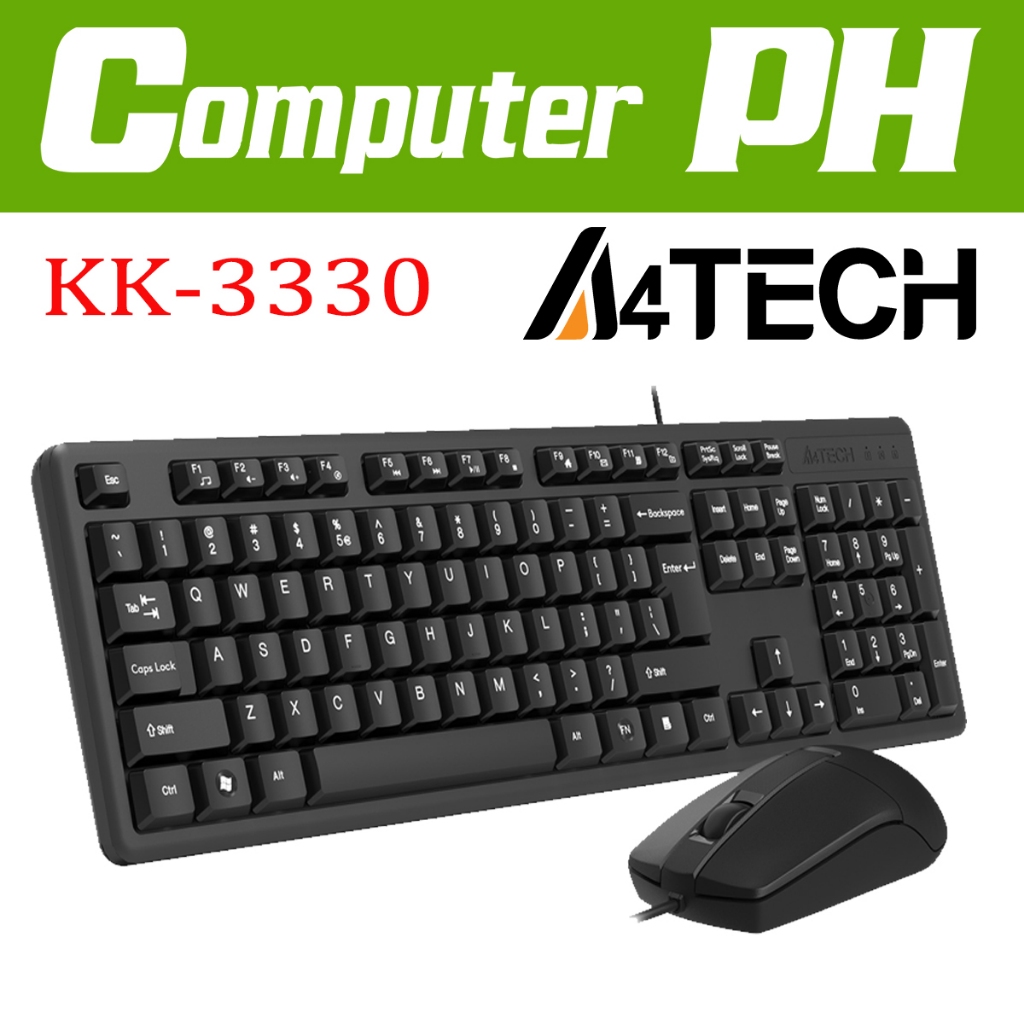 A Tech Kk Usb Keyboard And Mouse Combo Shopee Philippines