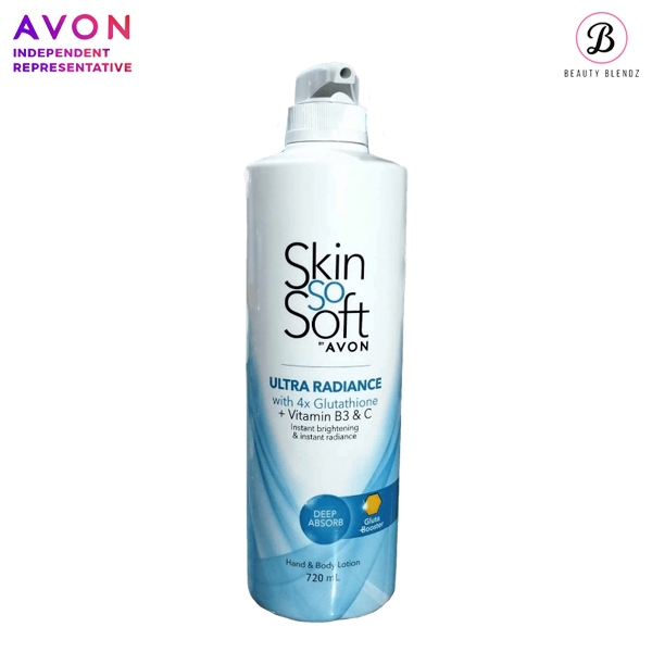 Avon Skin So Soft Ultra Radiance With X Glutathione Vitamin B C