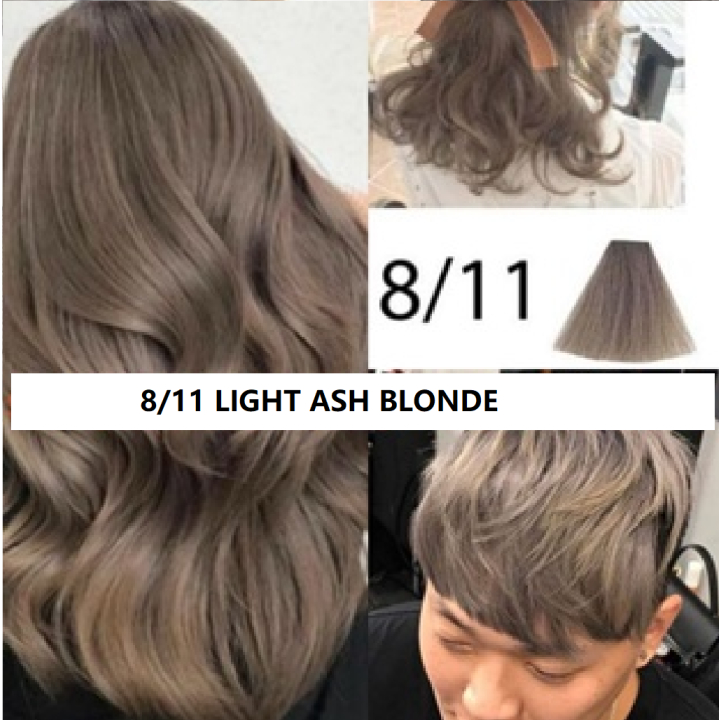 Bremod Premium Hair Color With Oxidizer Light Ash Blonde Cocoa