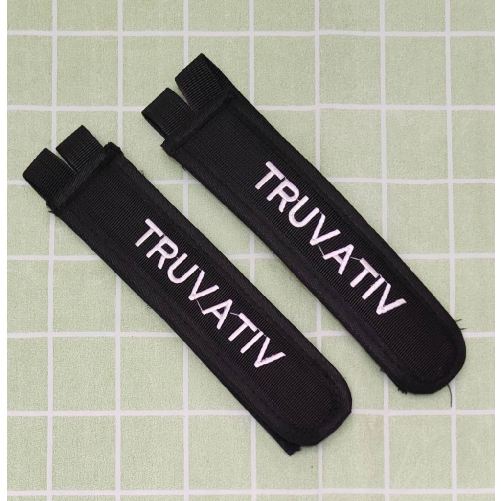 TRUVATIV Pedal Strap Pair Fabric Velcro Foot Strap Belt Adhesive