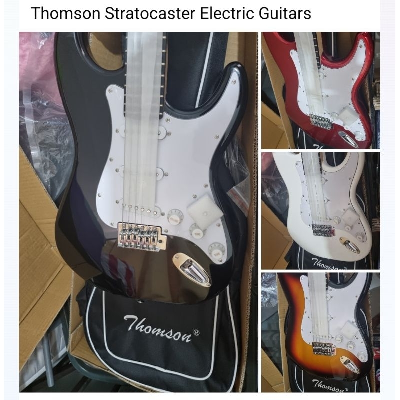 Thomson Stratocaster Electric Guitar ST1 W Amplifier Full Freebies