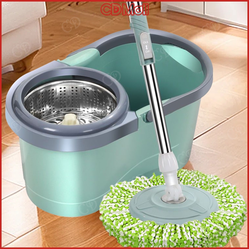 CD Mop With Spinner Heavy Duty 360 Rotating Tornado Mop For Floor