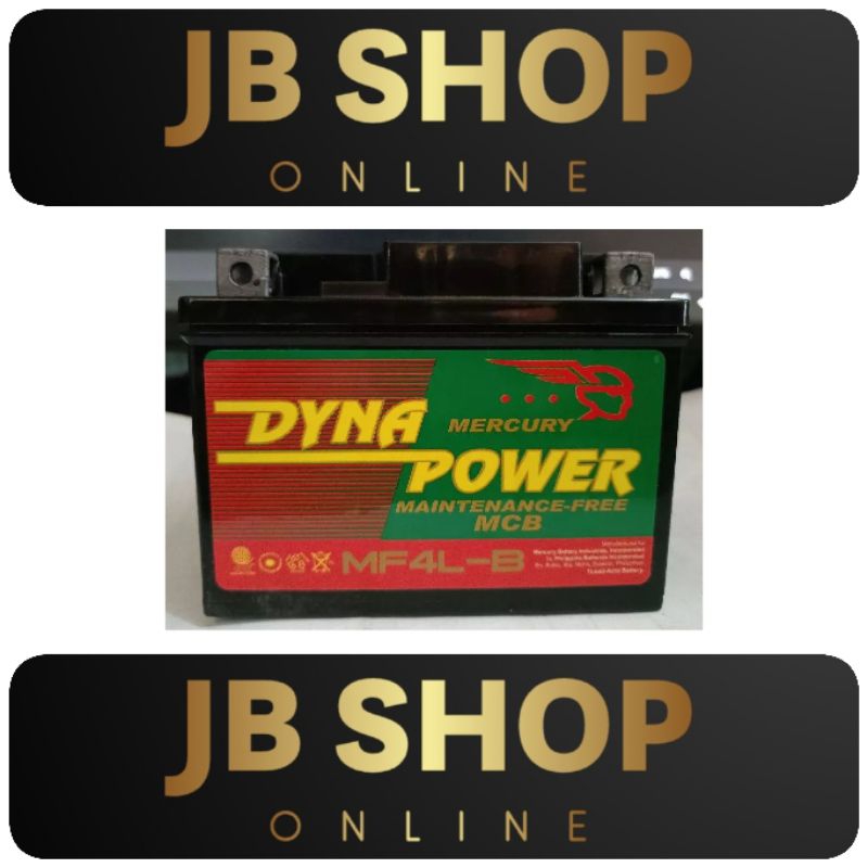 DYNA POWER YTX4 MF4 MOTORCYCLE MAINTAINANCE FREE PRODUCT OF MOTOLITE