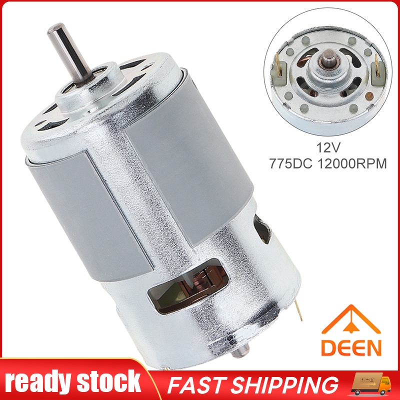 12 24V 775 DC Motor High Speed Large Torque Motor DN Shopee Philippines