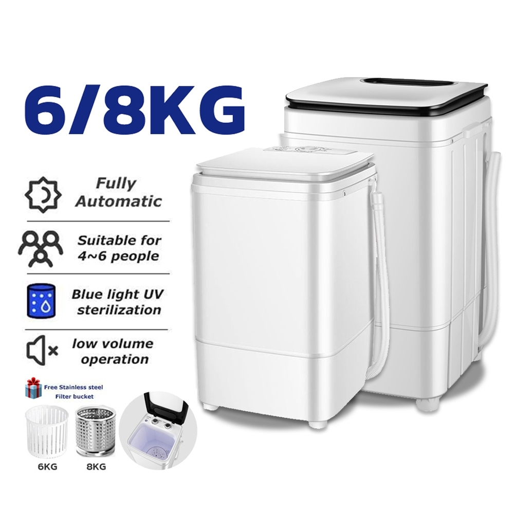 Homefun Kg Washing Machine Fully Automatic Mini Washing Machine With