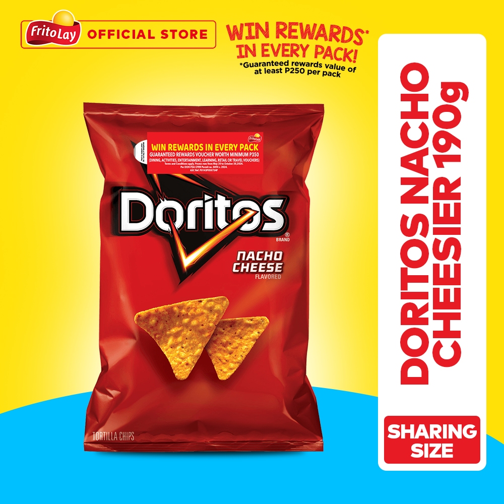 Sure Win Rewards Promo Doritos Nacho Cheese Tortilla Chips Snack G