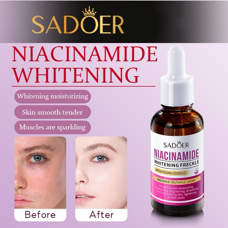 BUY 1 TAKE 1SADOER Nicotinamide Whitening Freckle Removing Shrink