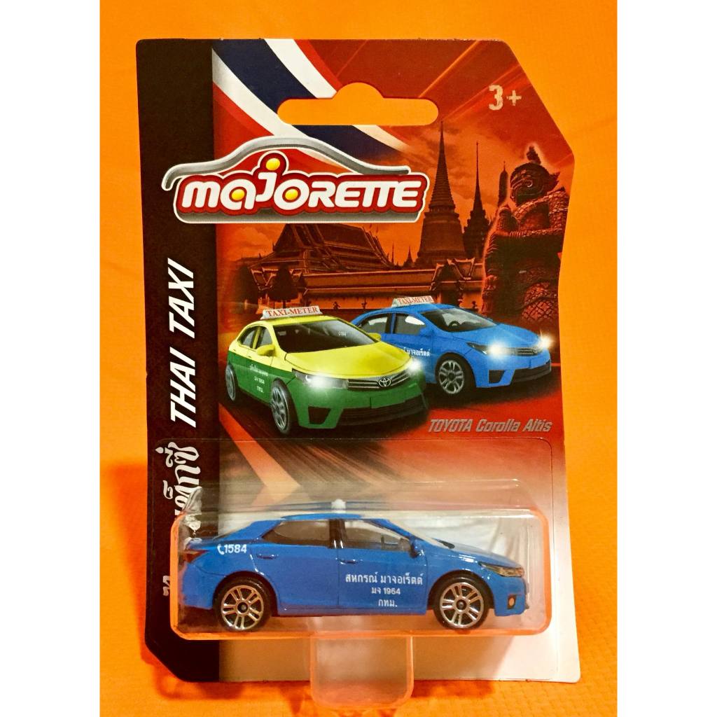 Majorette Thai Taxi Series Toyota Corolla Altis Blue Shopee Philippines